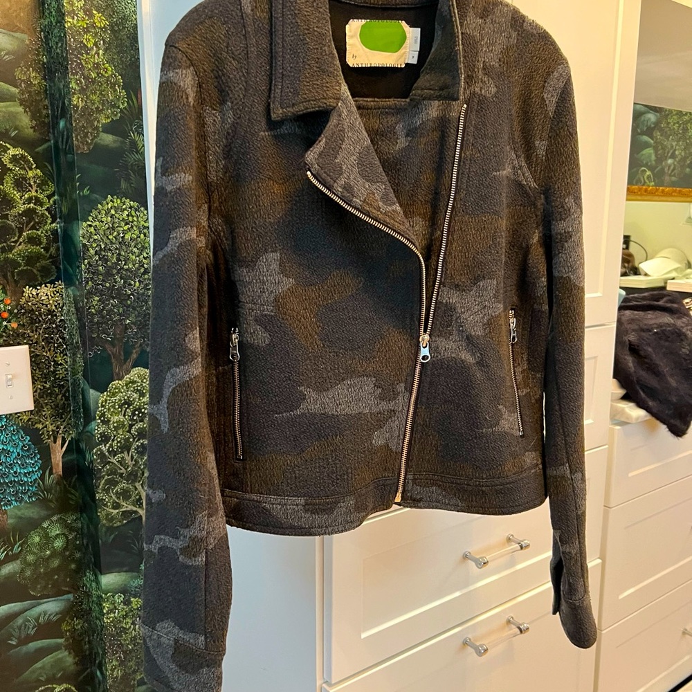 Anthropologie moto jacket